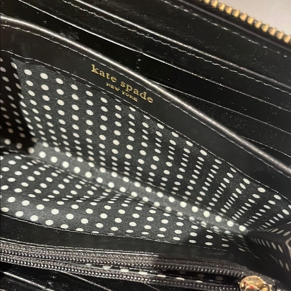 Kate Spade Black and Brown Leopard Wallet - Picture 3 of 6